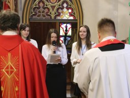 Rocznica święceń kapłańskich naszych Księży i błogosławieństwo dwóch nowych Margaretek w intencji ks. Proboszcza, 28.05.2023